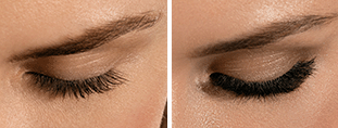 Before and After Photos of Eye Lash Transformation - 2