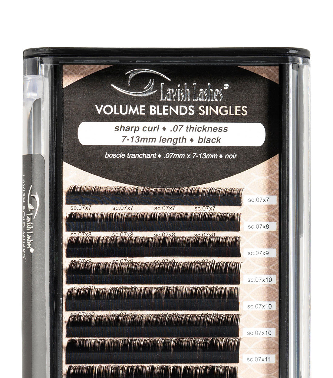 Volume Blends™ Singles Sharp Curl – Lavish Lashes